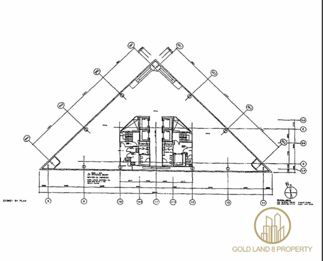 中銀大廈平面圖 Bank of China Tower Floor Plan